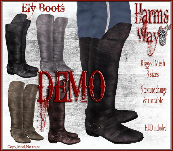 Harm's Way Ely Boots DEMO