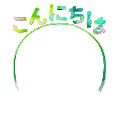 !. NOVA9 .!: Hello Headband (Japanese) Purple.