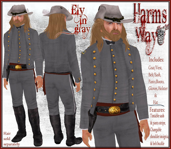 Harm's Way Ely gray