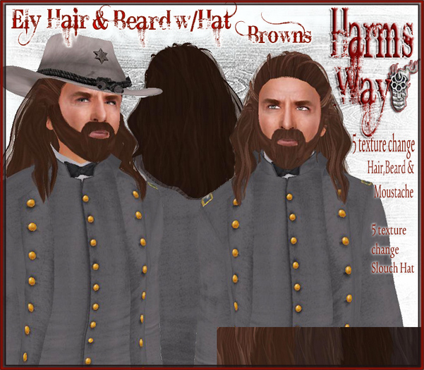 Harm's Way Zeke Hair blonds