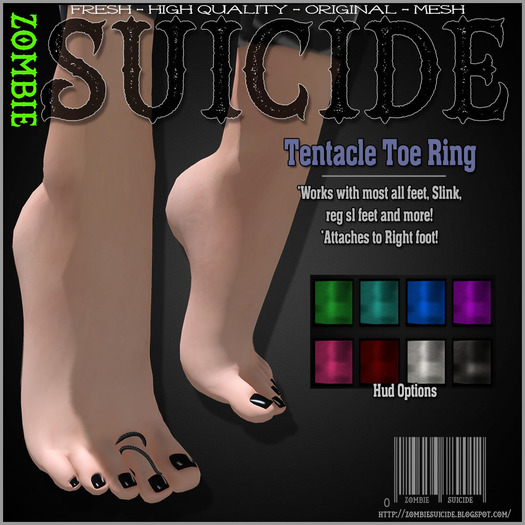 :Z.S: Tentacle Toe Ring