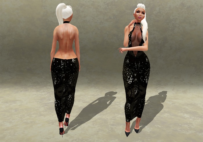 The Rove - Black elegant dress (Venus, Maitreya,Wowmeh)