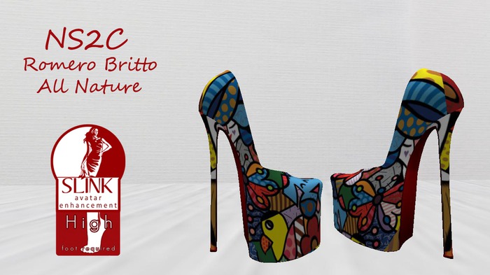 NS2C Slink High Pumps Romero Britto