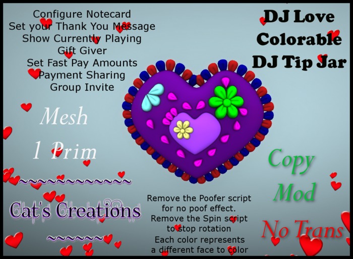 Cool Santa DJ Tip Jar