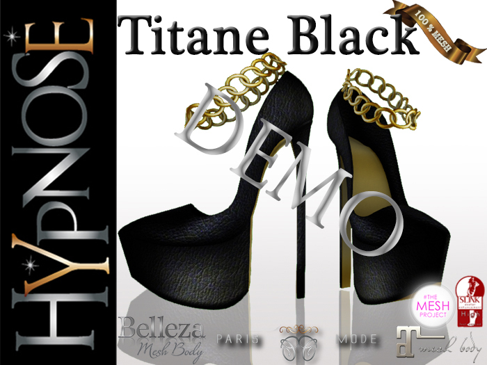 HYPNOSE - SHOES TITANE BLACK DEMO