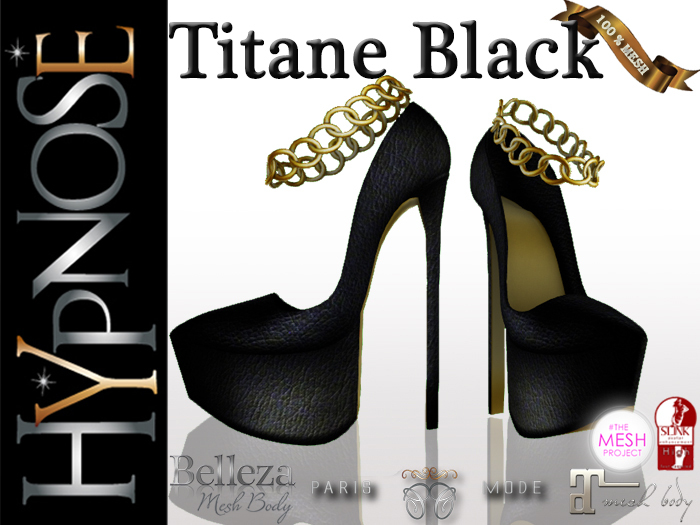HYPNOSE - SHOES TITANE BLACK