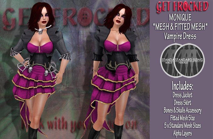 KRISTA *MESH* Evening Gown RED