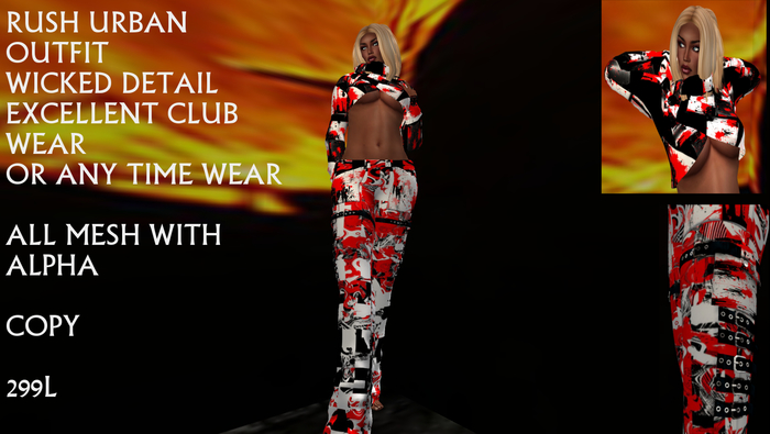Rush Urban Series outfit