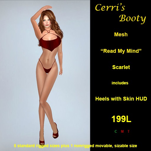 Cerri's Read My Mind Scarlet