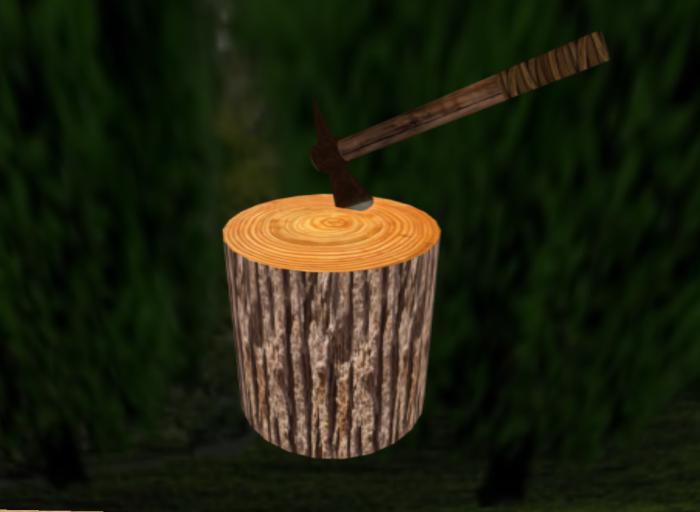 Tomahawk & Stump Block