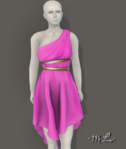 -mL- Athena Dress - Pink