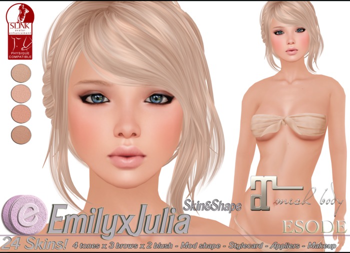 Esode Emily Skin & Julia Shape Collection DEMO