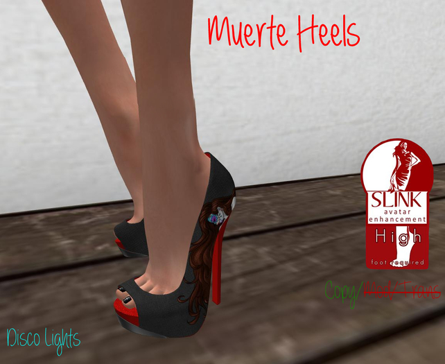 .::Disco Lights!::. Muerte Heels