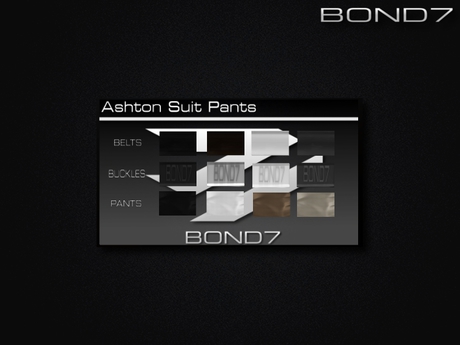 Second Life Marketplace - *BOND7* The Fargo Suit (White: HUD)