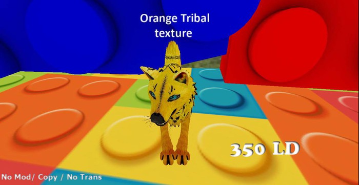 Orange tribal