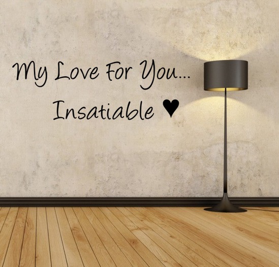 Second Life Marketplace - .:{ MG }:. My Love For You, Insatiable - Wall ...