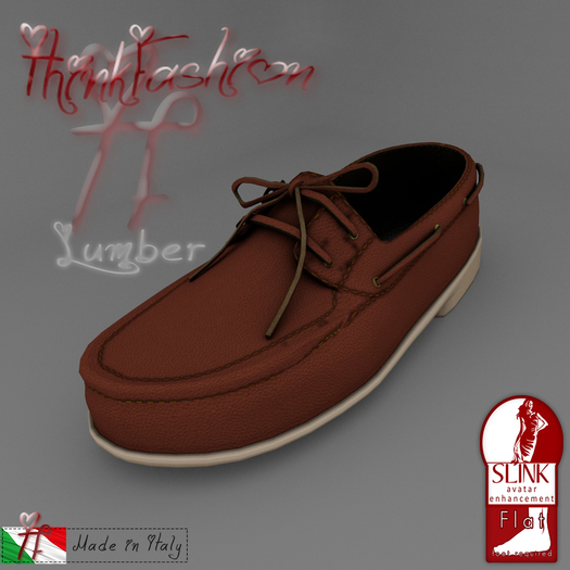 ***TF*** - Lumber Shoes For Men Clas/FitM-RigReddle(Slink-Flat)
