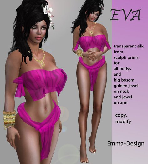 RP orient mesh chic -Eva pink