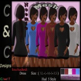 C&C Mesh Noemie Hud 5 Styles (Demo)
