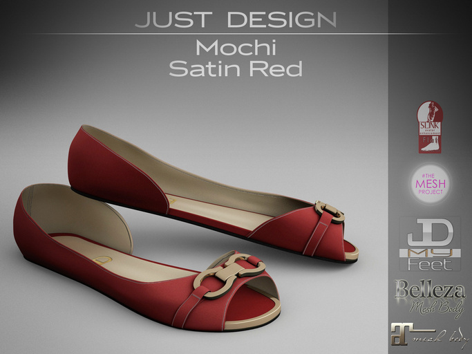 JD - Mochi - Satin Red