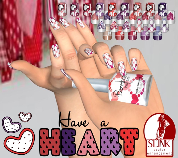 Have a Heart! SLink Mani/Pedi HUD