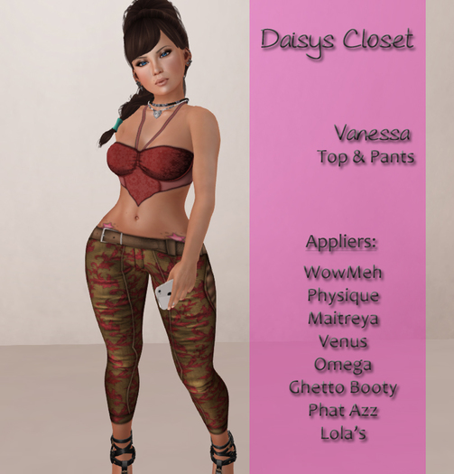 *DC - Vanessa Outfit Brown Boxed*