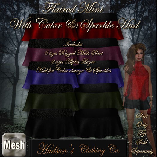 Flaired Mini with Color & Sparkle Hud *Copy* ~Candace Hudson