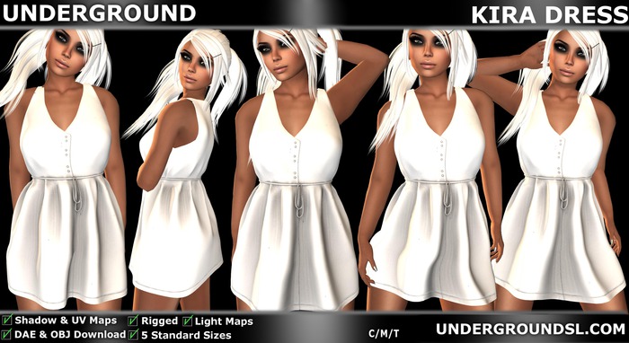 [UG MESH] KIRA DRESS