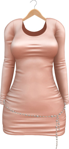 Blueberry Erica - Maitreya Lara & Belleza Venus & Lola's - Satin Dresses & Pearl Belts - Pixie