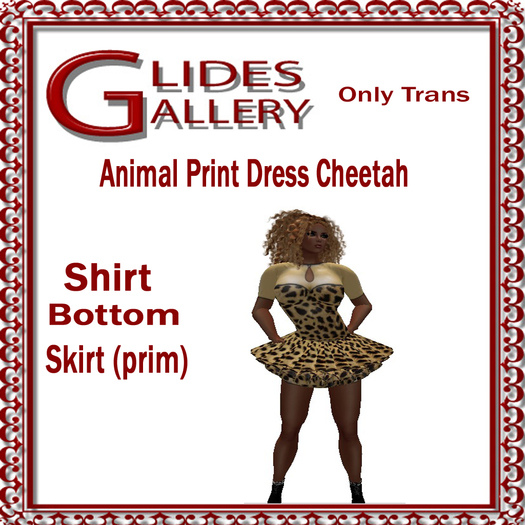 Animal Print Dress - Cheetah