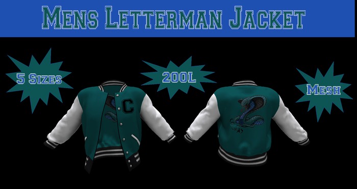 Cobra's Locker - Varsity Men Jacket C