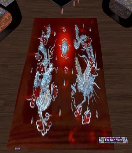 Chinese Mythological 5  Rug 