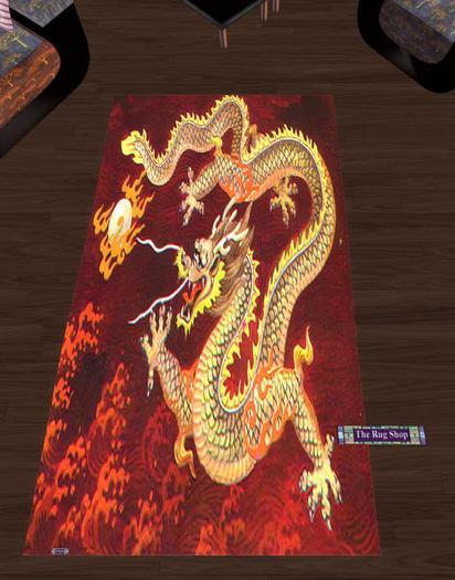 Chinese Mythological 8  Rug 