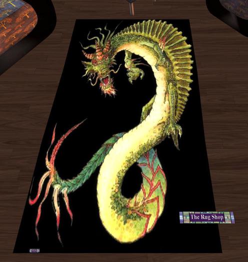 Chinese Mythological 9  Rug 