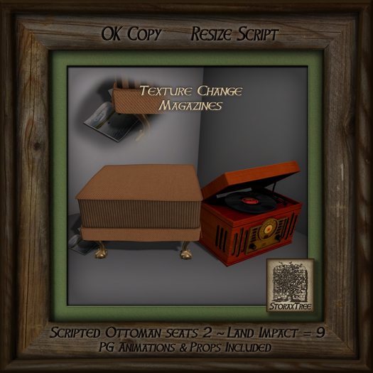 Radio Days Seating 33 RPM Be