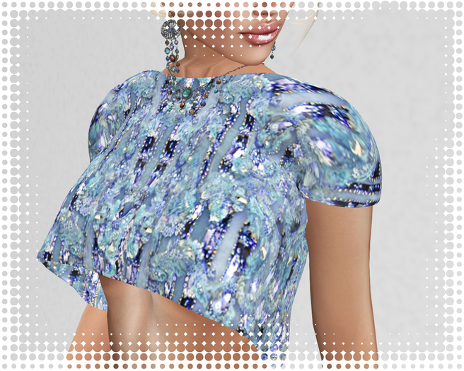 Little Skyblue Top Four Sizes DEMO Version