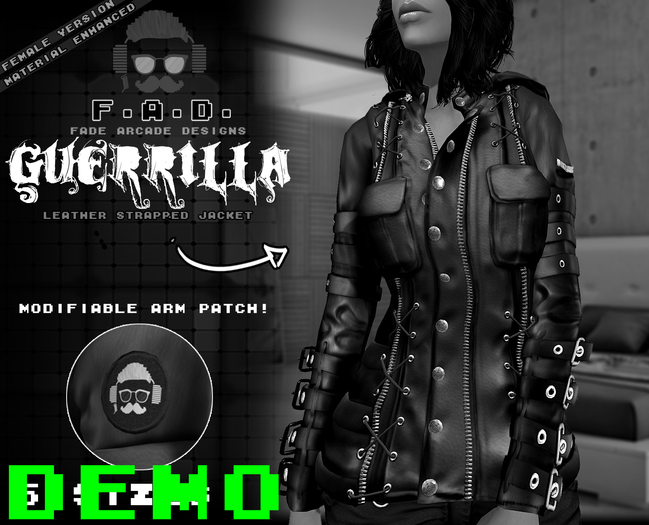 F.A.D. // Ladies Guerrilla Leather Jacket DEMO