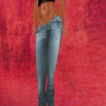 Second Life Marketplace - blue low rise jeans