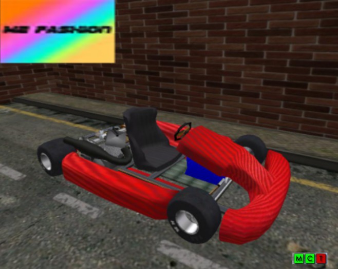 SUPERKART 250cm competition red