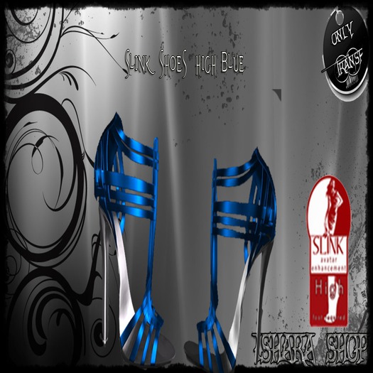 18 ishara slink shoes  high blue