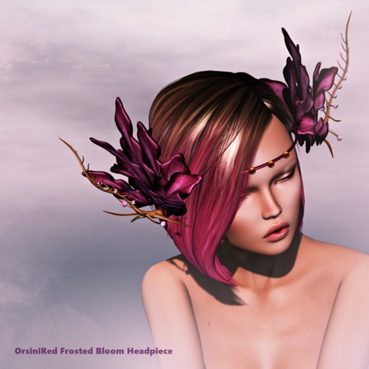 OrsiniRed  Frosted Bloom Malva