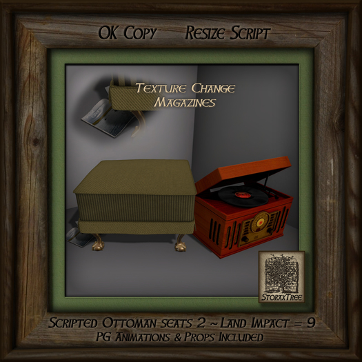 Radio Days Seating 33 RPM Bi