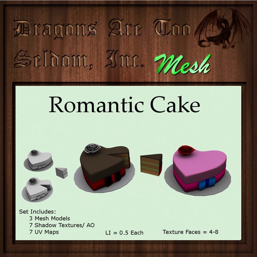 DATSI Mesh - Romantic Cake Set 