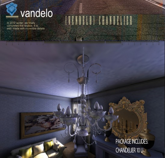 [vandelo]livingroom Gold Chandelier