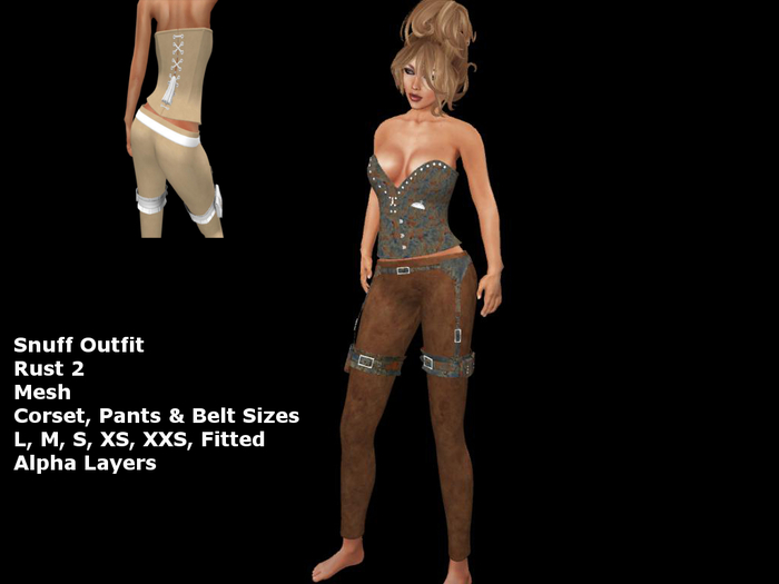 Snuffy Outfit Rust 2