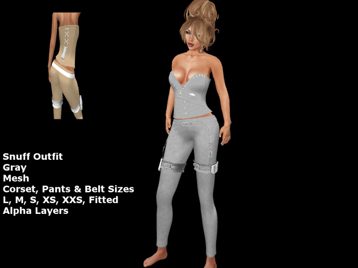 Snuffy Outfit Gray
