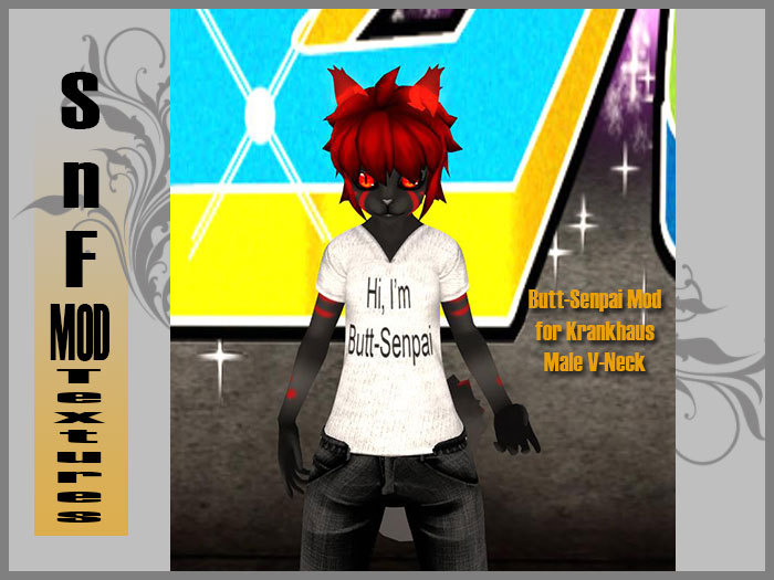 [SnF] Kemono V-Neck Butt-Senpai Mod