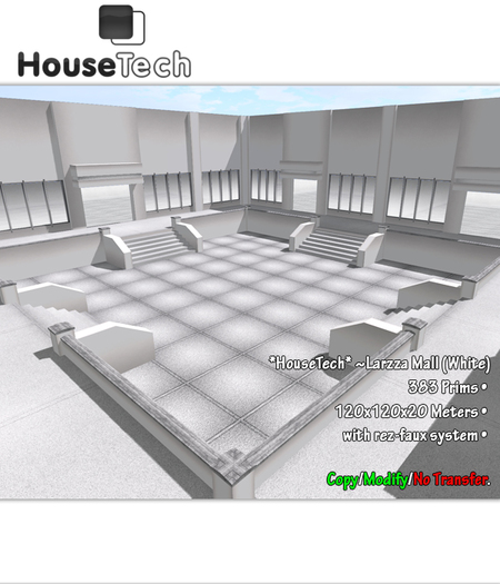*HouseTech* ~Larzza Mall (White) (Box)