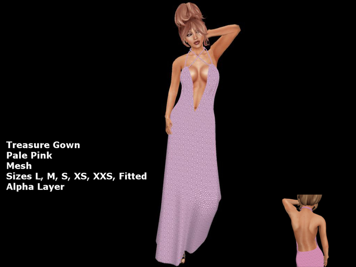 Treasure Gown Pale Pink