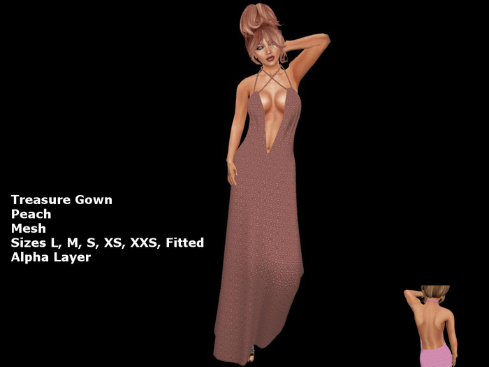 Treasure Gown Peach